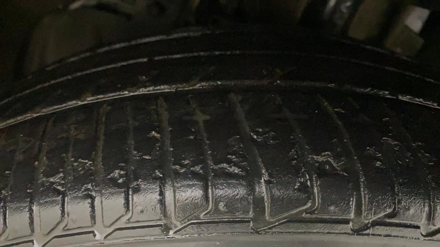 2023 Tata TIAGO NRG XZ AMT, Petrol, Automatic, 48,416 km, Left Front Tyre Tread