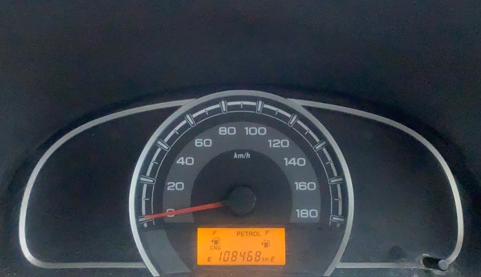 2012 Maruti Alto 800 LXI CNG, CNG, Manual, 1,08,467 km, Odometer Image