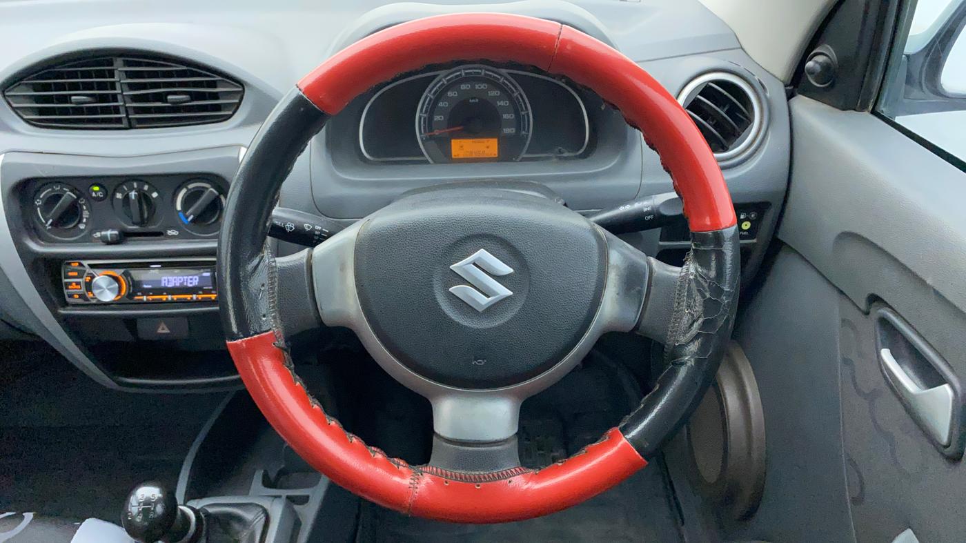 2012 Maruti Alto 800 LXI CNG, CNG, Manual, 1,08,467 km, Steering Wheel Close Up