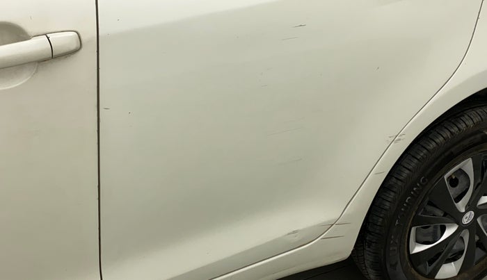 2015 Maruti Swift VXI, Petrol, Manual, 80,189 km, Rear left door - Slightly dented