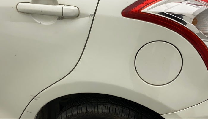 2015 Maruti Swift VXI, Petrol, Manual, 80,189 km, Left quarter panel - Minor scratches