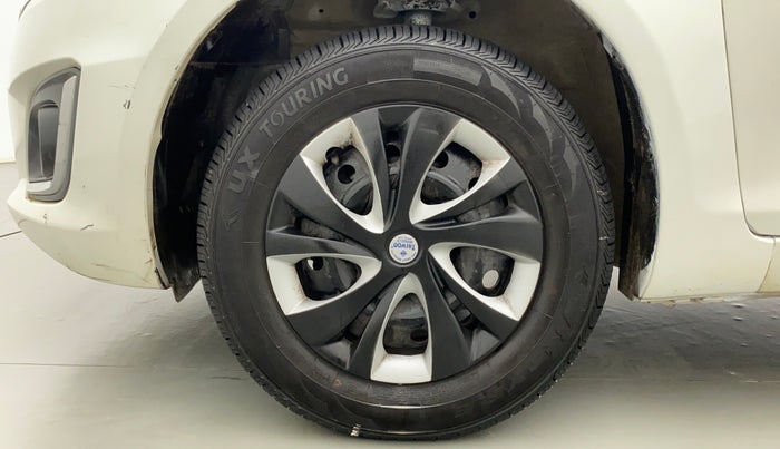 2015 Maruti Swift VXI, Petrol, Manual, 80,189 km, Left Front Wheel
