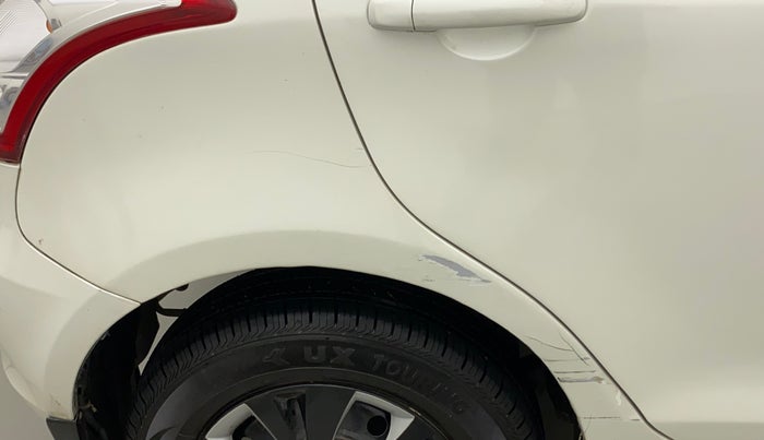 2015 Maruti Swift VXI, Petrol, Manual, 80,189 km, Right quarter panel - Minor scratches