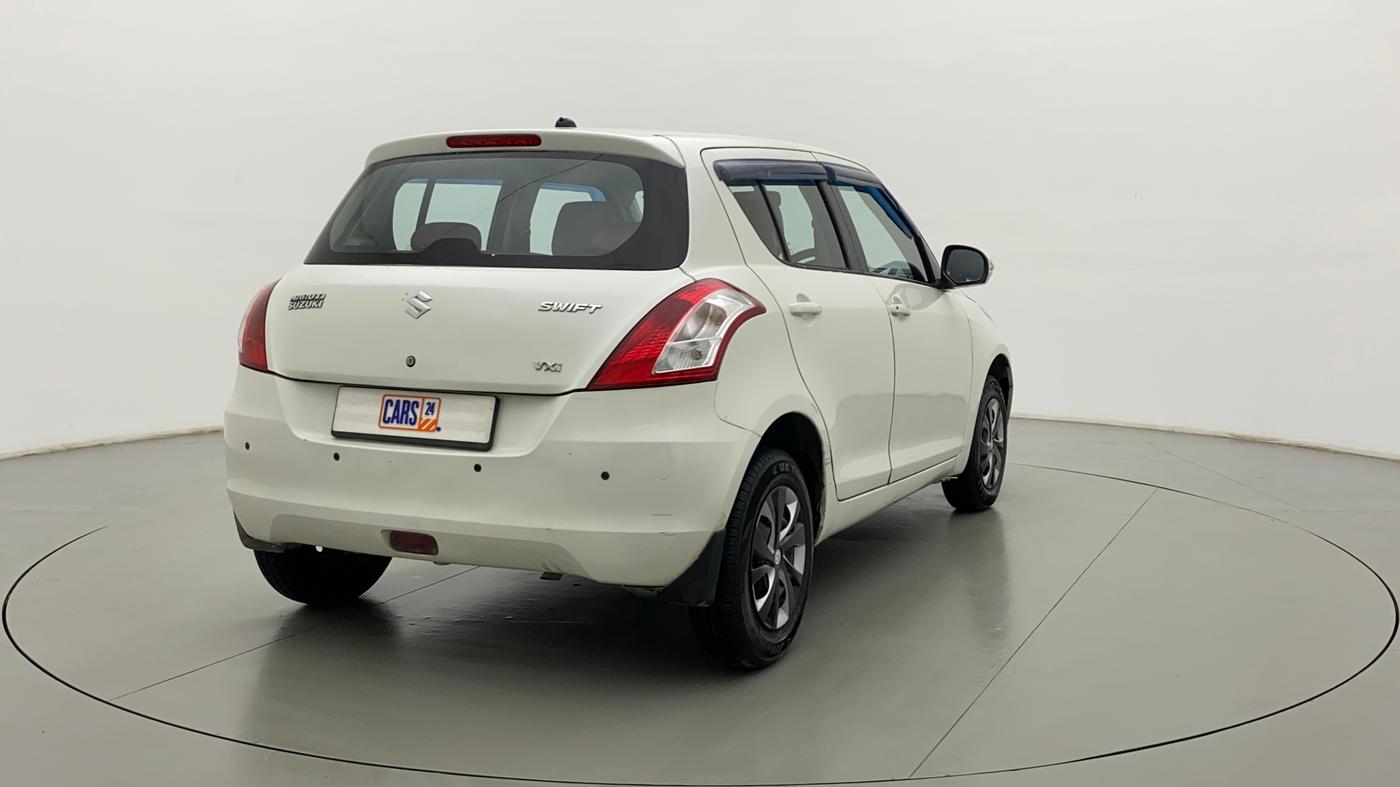 2015 Maruti Swift VXI, Petrol, Manual, 80,189 km, Right Back Diagonal