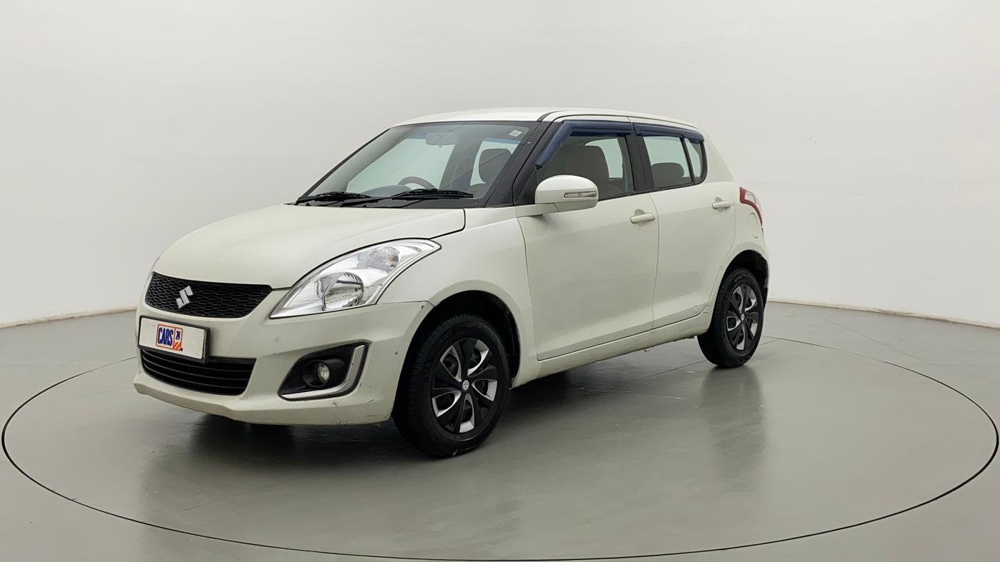 2015 Maruti Swift VXI, Petrol, Manual, 80,189 km, Left Front Diagonal
