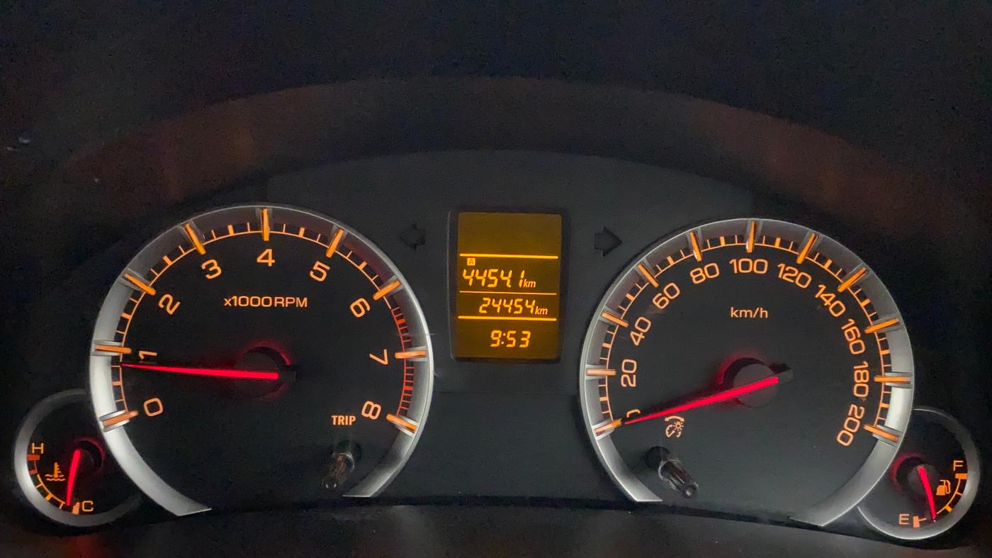 2015 Maruti Swift VXI, Petrol, Manual, 24,452 km, Odometer Image