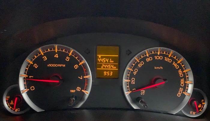 2015 Maruti Swift VXI, Petrol, Manual, 24,452 km, Odometer Image