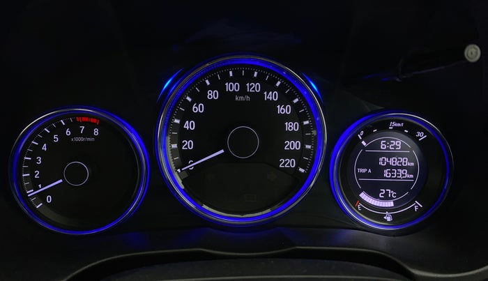 2016 Honda City 1.5L I-VTEC VX, Petrol, Manual, 1,04,823 km, Odometer Image