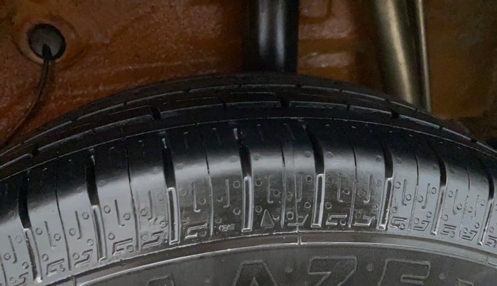2017 Maruti Celerio X ZXI (O) AMT, Petrol, Automatic, 90,161 km, Left Rear Tyre Tread