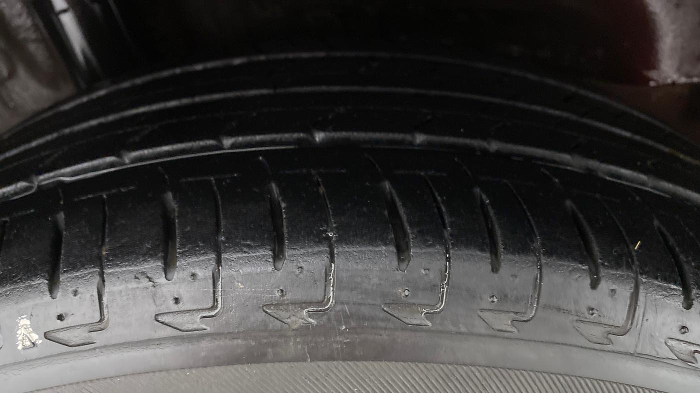 2018 Honda City ZX CVT, Petrol, Automatic, 50,435 km, Right Rear Tyre Tread