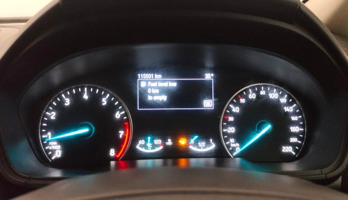 2019 Ford Ecosport TITANIUM 1.5L PETROL, Petrol, Manual, 1,15,488 km, Odometer Image