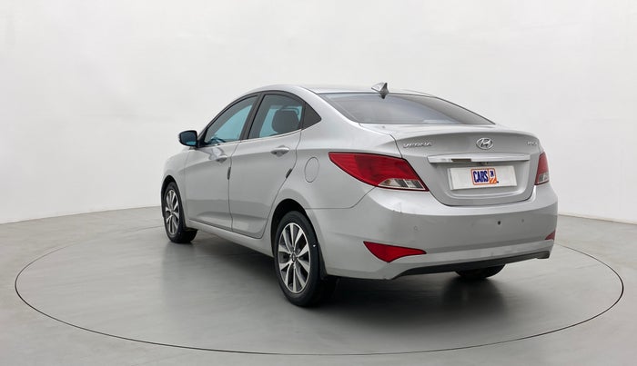 2016 Hyundai Verna FLUIDIC 1.6 SX CRDI, Diesel, Manual, 80,749 km, Left Back Diagonal