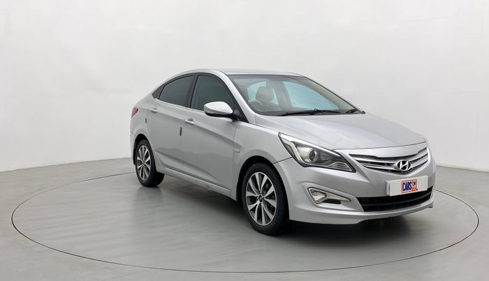 2016 Hyundai Verna FLUIDIC 1.6 SX CRDI, Diesel, Manual, 80,749 km, Right Front Diagonal