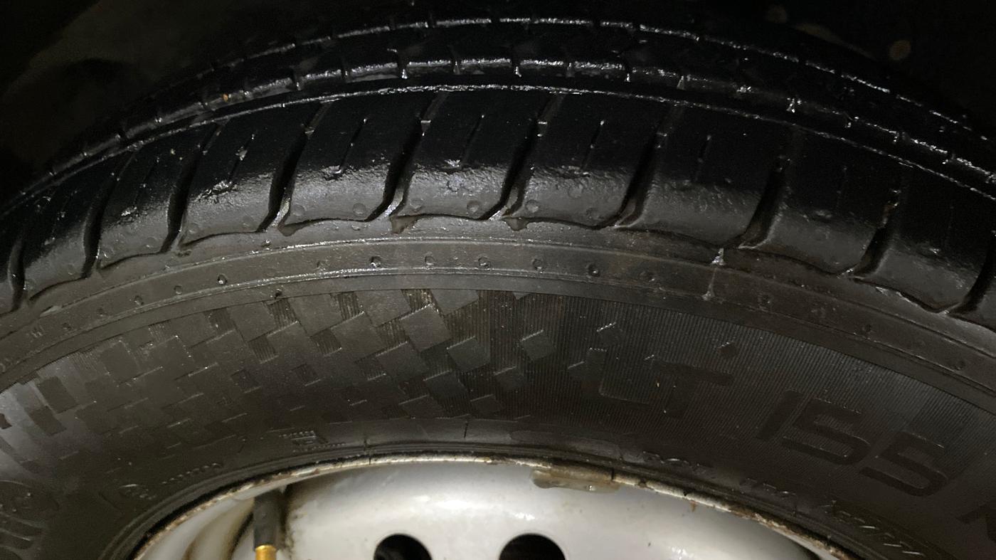 2023 Maruti Eeco 5 STR AC CNG, CNG, Manual, 54,807 km, Right Front Tyre Tread