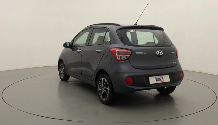 2017 Hyundai Grand i10 SPORTZ (O) AT 1.2 KAPPA VTVT, Petrol, Automatic, 25,723 km, Left Back Diagonal