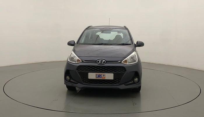 2017 Hyundai Grand i10 SPORTZ (O) AT 1.2 KAPPA VTVT, Petrol, Automatic, 25,723 km, Front