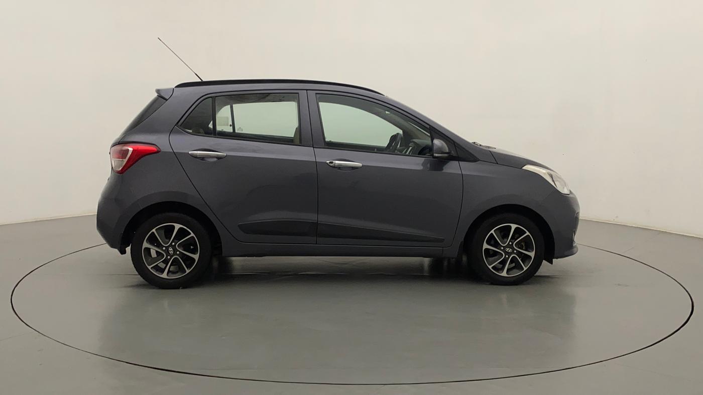 2017 Hyundai Grand i10 SPORTZ (O) AT 1.2 KAPPA VTVT, Petrol, Automatic, 25,723 km, Right Side