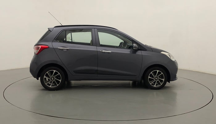 2017 Hyundai Grand i10 SPORTZ (O) AT 1.2 KAPPA VTVT, Petrol, Automatic, 25,723 km, Right Side