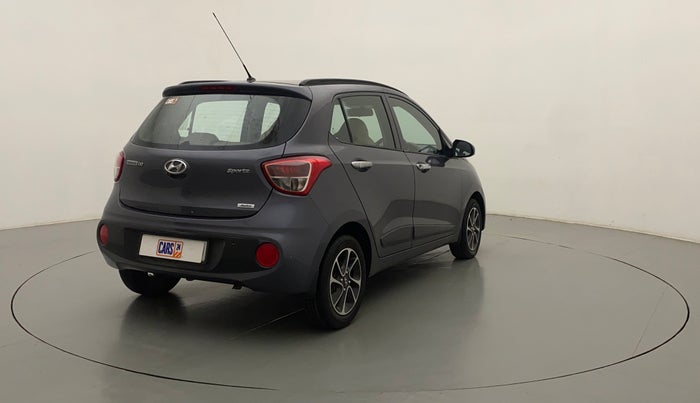 2017 Hyundai Grand i10 SPORTZ (O) AT 1.2 KAPPA VTVT, Petrol, Automatic, 25,723 km, Right Back Diagonal