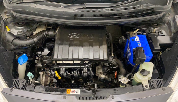 2017 Hyundai Grand i10 SPORTZ (O) AT 1.2 KAPPA VTVT, Petrol, Automatic, 25,723 km, Open Bonet