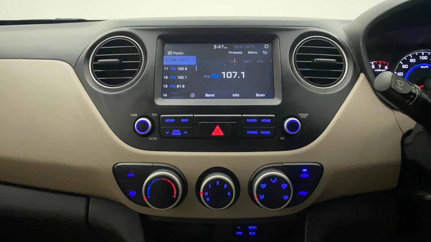 2017 Hyundai Grand i10 SPORTZ (O) AT 1.2 KAPPA VTVT, Petrol, Automatic, 25,723 km, Air Conditioner