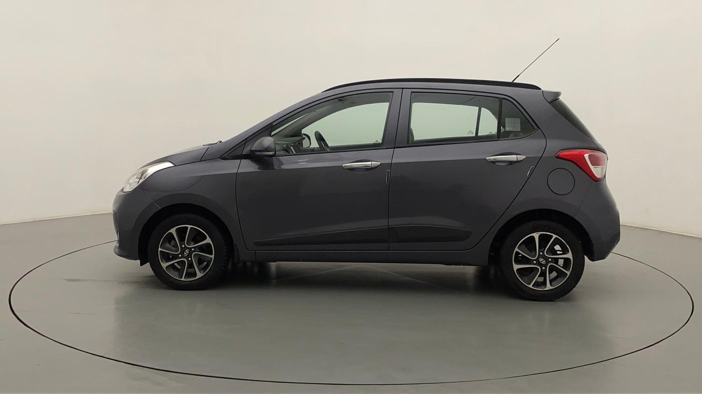 2017 Hyundai Grand i10 SPORTZ (O) AT 1.2 KAPPA VTVT, Petrol, Automatic, 25,723 km, Left Side
