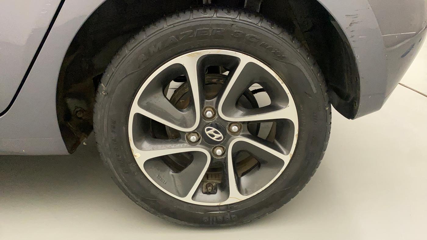 2017 Hyundai Grand i10 SPORTZ (O) AT 1.2 KAPPA VTVT, Petrol, Automatic, 25,723 km, Left Rear Wheel