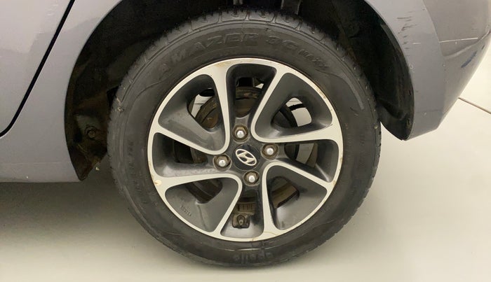 2017 Hyundai Grand i10 SPORTZ (O) AT 1.2 KAPPA VTVT, Petrol, Automatic, 25,723 km, Left Rear Wheel