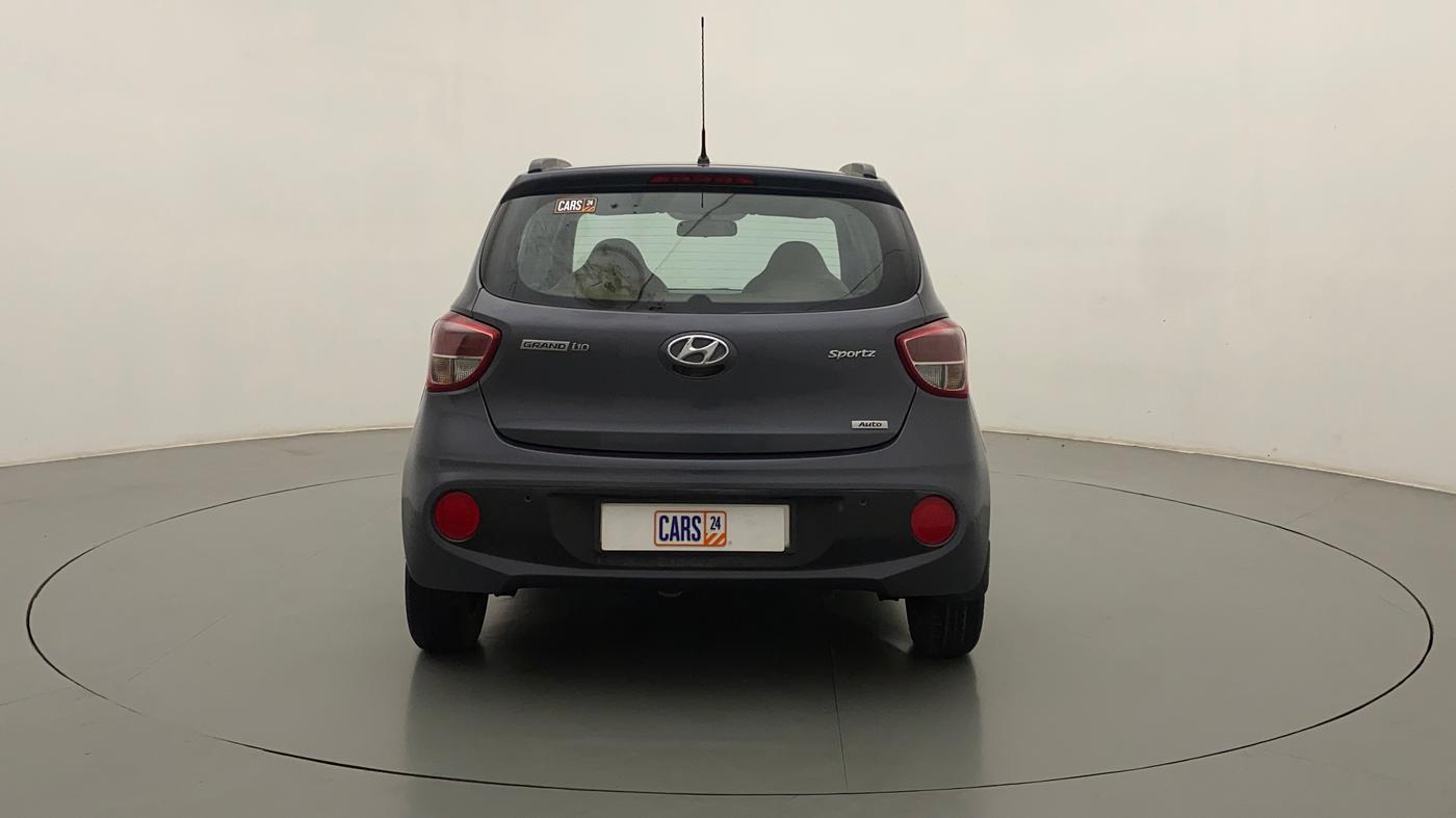 2017 Hyundai Grand i10 SPORTZ (O) AT 1.2 KAPPA VTVT, Petrol, Automatic, 25,723 km, Back/Rear