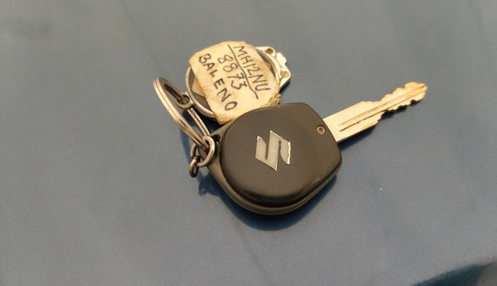 2017 Maruti Baleno DELTA CVT PETROL 1.2, Petrol, Automatic, 40,767 km, Key Close Up