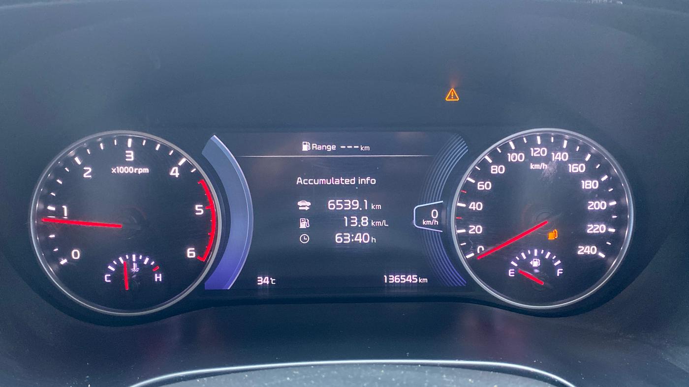 2022 KIA SELTOS HTX PLUS 1.5 DIESEL, Diesel, Manual, 1,36,574 km, Odometer Image
