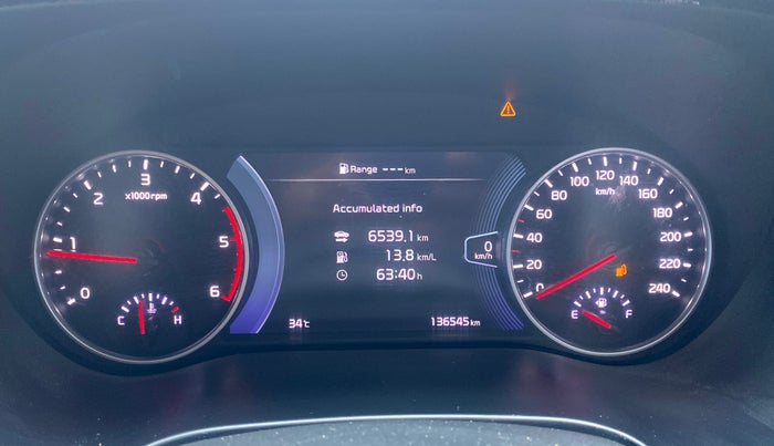 2022 KIA SELTOS HTX PLUS 1.5 DIESEL, Diesel, Manual, 1,36,501 km, Odometer Image