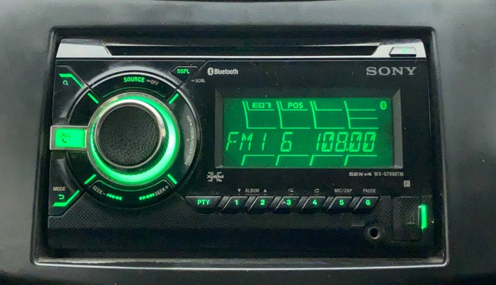 2014 Maruti Swift VXI, Petrol, Manual, 37,659 km, Infotainment System