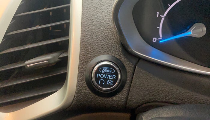 2017 Ford Ecosport TITANIUM 1.5L DIESEL, Diesel, Manual, 1,07,214 km, Keyless Start/ Stop Button