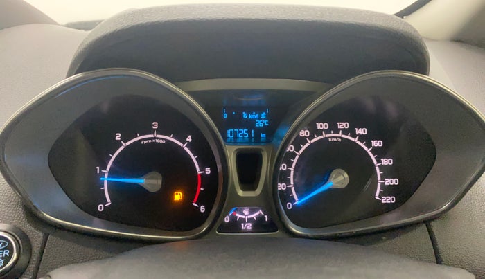 2017 Ford Ecosport TITANIUM 1.5L DIESEL, Diesel, Manual, 1,07,214 km, Odometer Image