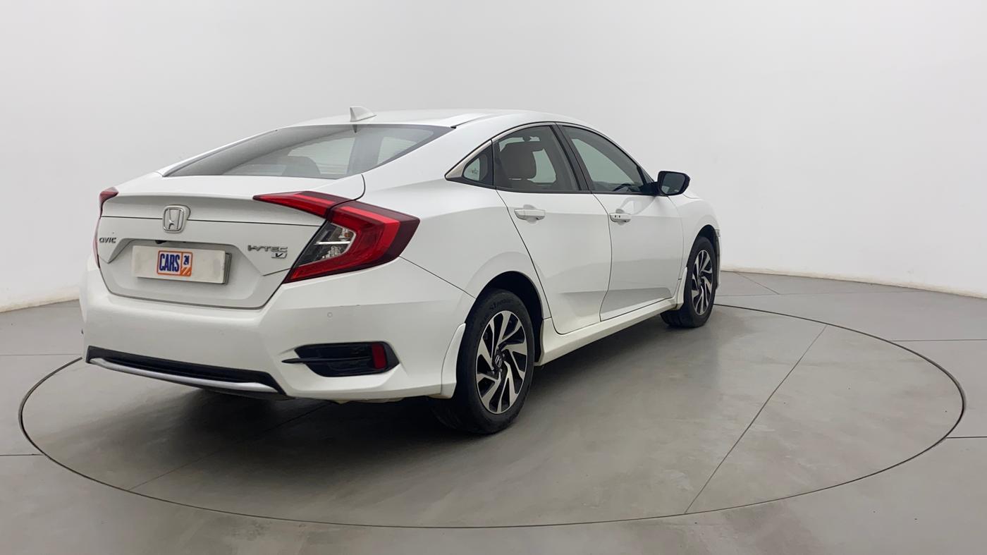 2019 Honda Civic 1.8L I-VTEC V CVT, Petrol, Automatic, 59,686 km, Right Back Diagonal