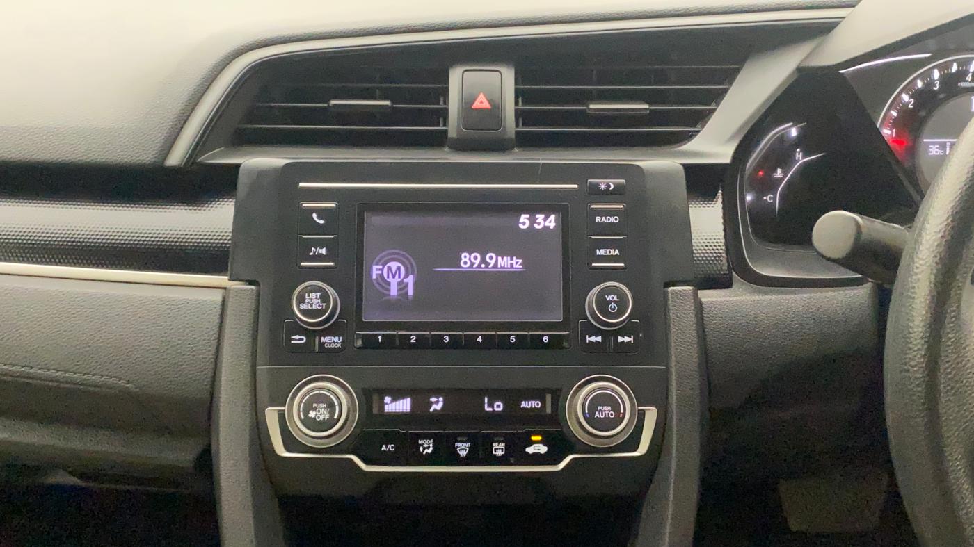 2019 Honda Civic 1.8L I-VTEC V CVT, Petrol, Automatic, 59,686 km, Air Conditioner
