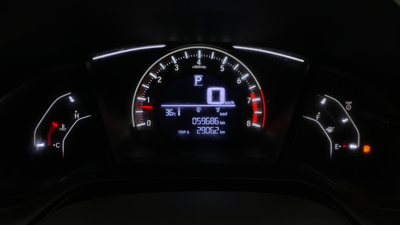 2019 Honda Civic 1.8L I-VTEC V CVT, Petrol, Automatic, 59,686 km, Odometer Image