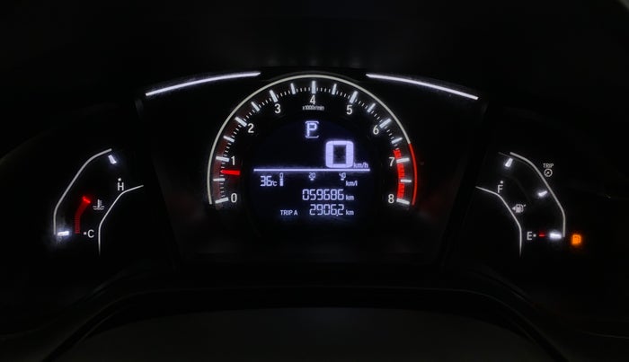 2019 Honda Civic 1.8L I-VTEC V CVT, Petrol, Automatic, 59,686 km, Odometer Image