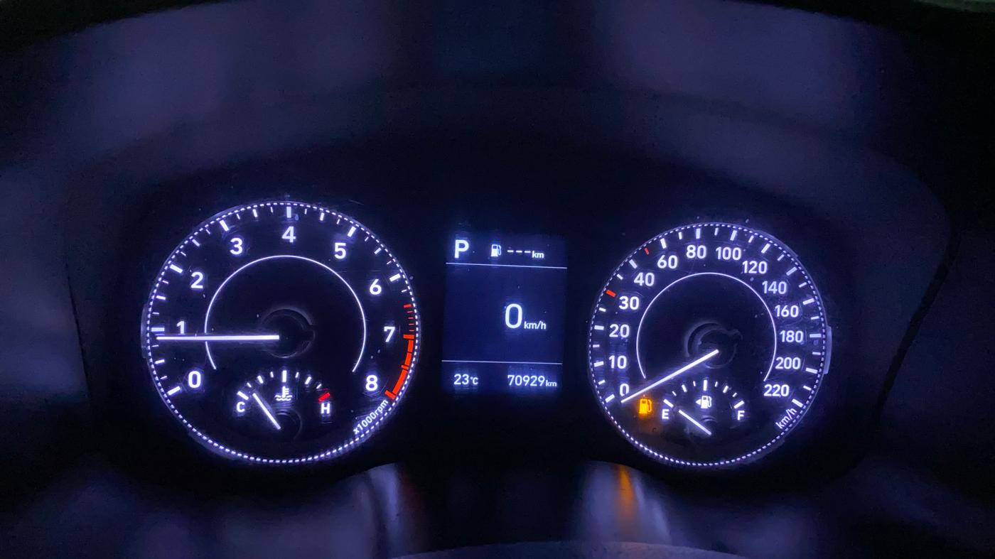 2019 Hyundai VENUE SX PLUS 1.0 TURBO DCT, Petrol, Automatic, 70,993 km, Odometer Image