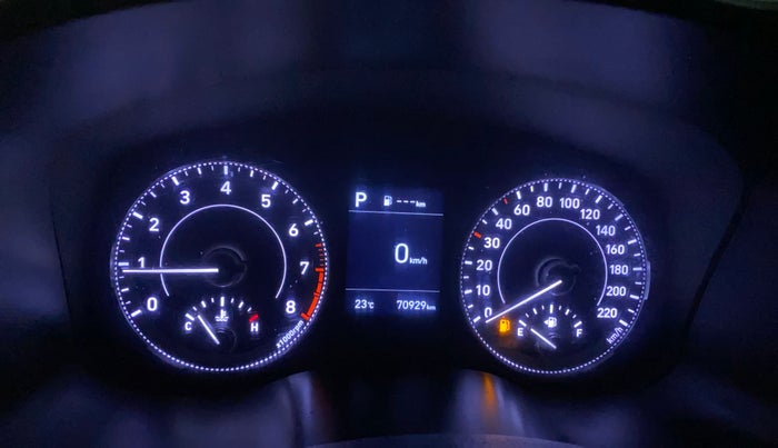 2019 Hyundai VENUE SX PLUS 1.0 TURBO DCT, Petrol, Automatic, 70,993 km, Odometer Image