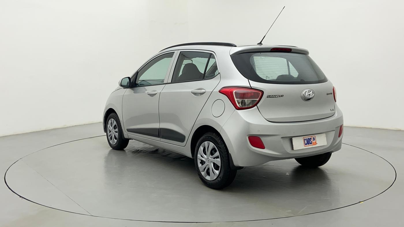 2016 Hyundai Grand i10 SPORTZ 1.2 KAPPA VTVT, Petrol, Manual, 69,989 km, Left Back Diagonal