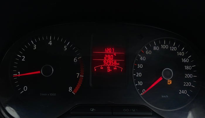 2013 Volkswagen Polo TRENDLINE 1.2L PETROL, Petrol, Manual, 92,944 km, Odometer Image