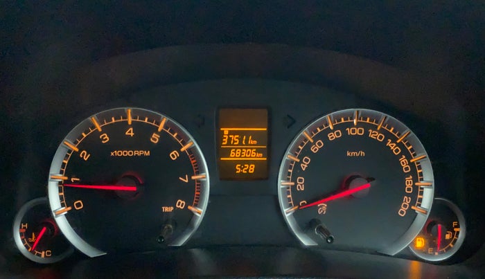 2014 Maruti Swift VXI, Petrol, Manual, 68,306 km, Odometer Image