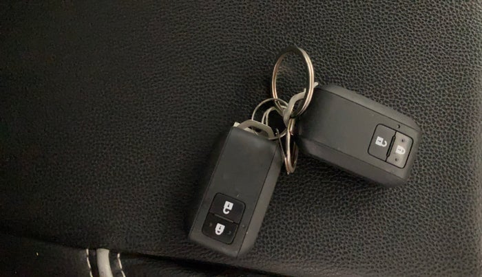 2024 Maruti IGNIS ALPHA 1.2, Petrol, Manual, 7,376 km, Key Close Up