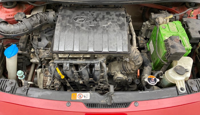 2017 Hyundai Grand i10 SPORTZ (O) 1.2 AT VTVT, Petrol, Automatic, 52,694 km, Open Bonet