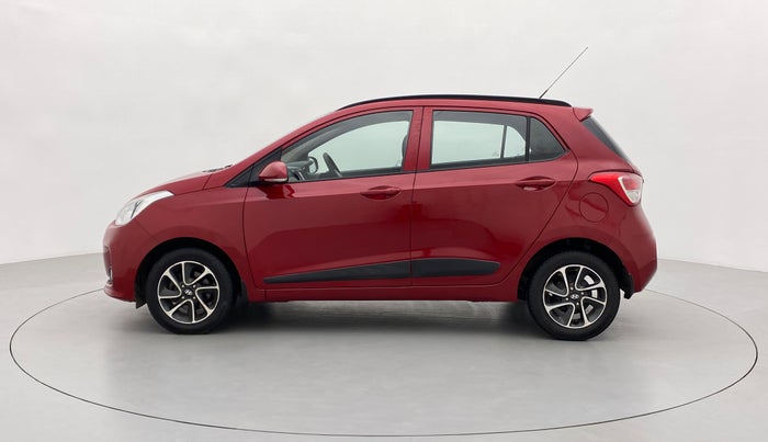2017 Hyundai Grand i10 SPORTZ (O) 1.2 AT VTVT, Petrol, Automatic, 52,694 km, Left Side