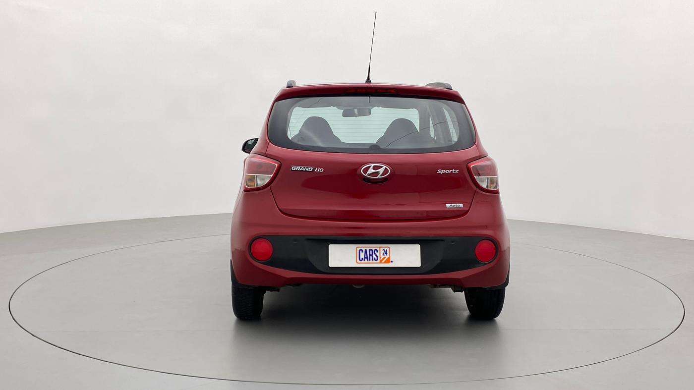 2017 Hyundai Grand i10 SPORTZ (O) 1.2 AT VTVT, Petrol, Automatic, 52,694 km, Back/Rear