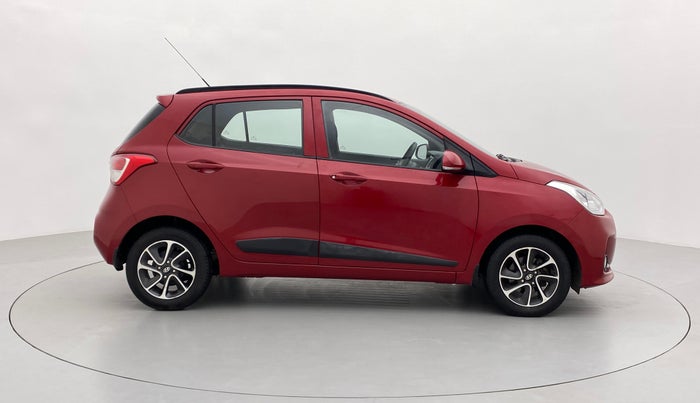 2017 Hyundai Grand i10 SPORTZ (O) 1.2 AT VTVT, Petrol, Automatic, 52,694 km, Right Side