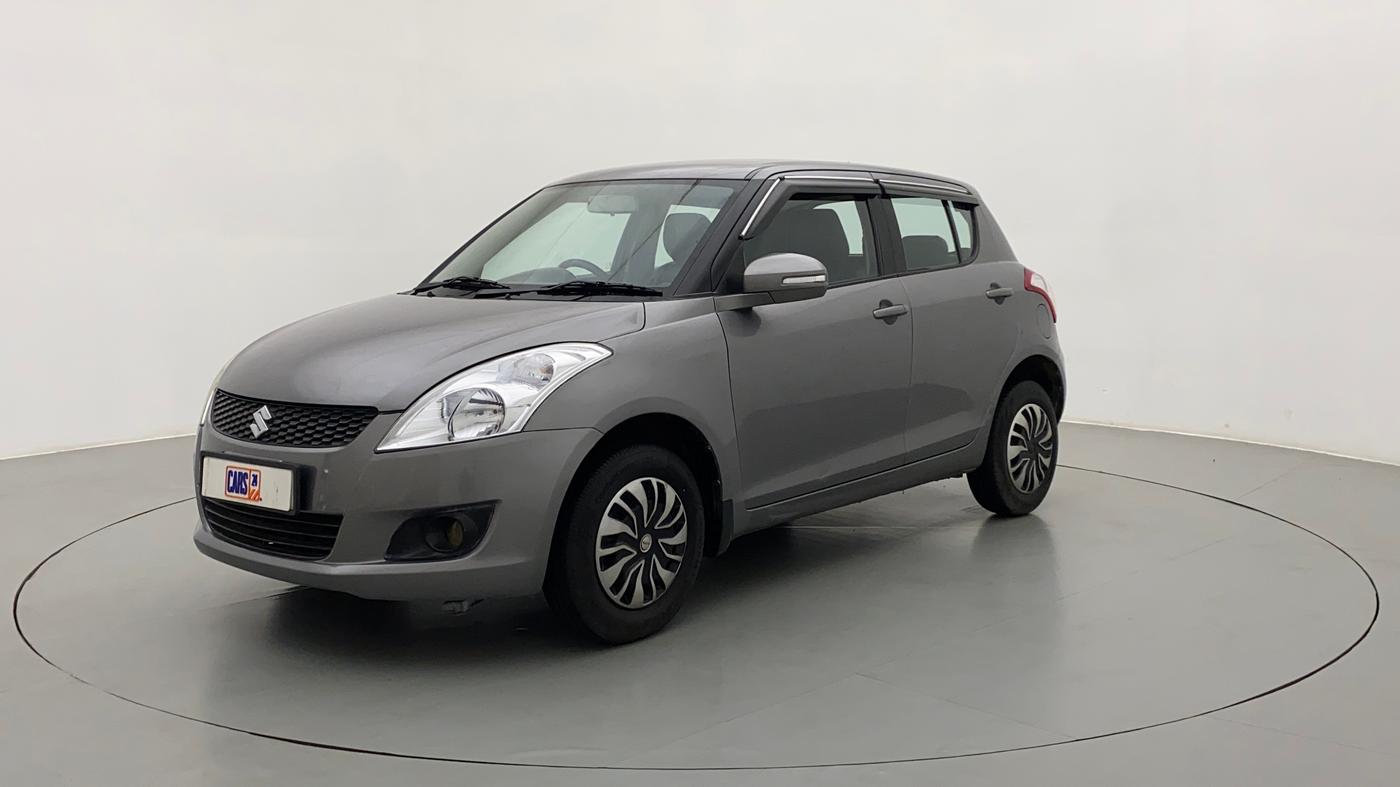 2013 Maruti Swift VXI, Petrol, Manual, 60,424 km, Left Front Diagonal